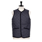 Lavenham x MJ: Quilted vest "Thornham Gilet" with diamond quilting