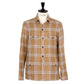 Shirt-Jacket "Giacca Camicia Sartoriale" aus Leinen, Seide & Baumwolle - Handarbeit