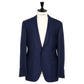 Ink blue "Viaggiatore" jacket made from the finest wool - handmade