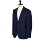 Ink blue "Viaggiatore" jacket made from the finest wool - handmade