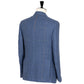 Checked "Colori del Mare" jacket made of linen and cotton - handmade