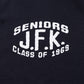 Sportswear Reg. x MJ: Sweat-Shirt mit Vintage-Print "J.F.K." aus reiner Baumwolle