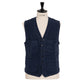 Vetra x MJ: "Carpenterr" vest made from pure linen