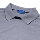 Striped "Round Polo" shirt made from the finest maco cotton