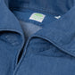 "Soft denim" sports shirt made from pure cotton - Collo Ustica