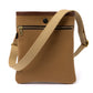 Croots x MJ: Tasche "Traveller" aus Baumwollcanvas und Sattelleder