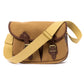 Croots x MJ: Tasche "Dalby Carry" aus Baumwollcanvas und Sattelleder