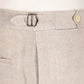 Trousers "Lo Stile di Totò" made of pure Linen - purely handmade