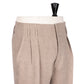 Trousers "Cinecittà Spina" made from pure Linen - handmade