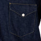 Oversized Westernshirt "Abiquiu" aus japanischem Selvedge Logger-Denim