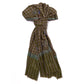 Scarf "BAREILLY II" made from the finest Hand-Embroidered Pashmina Cashmere - Pure Handmade