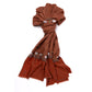 Scarf "AMRITSAR" made from the finest Hand-Embroidered Pashmina Cashmere - Pure Handmade