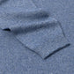 Sweater "Vintage Crew Inset" in cashmere and linen