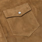 Shangri La Heritage x MJ: Leather Shirt "Gonzo Western" made from Lambskin - handmade