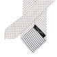 CA Archivio Storico: Striped Tie "Mille Punti" made of pure Silk - hand-rolled