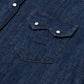 Exclusively for Michael Jondral: Shirt "Italian Western" made of Japanese Cotton-Denim - Linea Passion