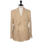 Double-breasted Jacket "Blazer Estate" in pure Silk - handmade