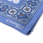 Patterned Pochette made from pure English Silk - hand-rolled