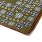 Patterned Pochette made from pure English Silk - hand-rolled