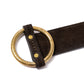 Belt "Ring-Belt" made of Saddle Leather - handmade