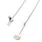 Knopflochkette "Martini Cocktail" aus Sterling Silber - Handarbeit