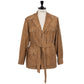 Limited Edition: Leather Jacket "Hemingway Safari Lusso"  made from the finest Goat Suede - handmade