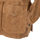 Limited Edition: Leather Jacket "Hemingway Safari Lusso"  made from the finest Goat Suede - handmade