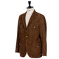 Lederjacke "Safari Blazer Lusso" aus feinstem Ziegenleder - Handarbeit