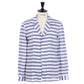 Edizione Speciale: Hemd-Jacke "Tenda da Sole Orizzontale" aus reinem Leinen - reine Handarbeit