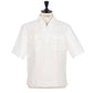 Edizione Speciale: Polo-Shirt "La Piscina" aus reinem Leinen - reine Handarbeit