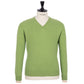 Pullover "Oxton Vee" aus feinem schottischen 1 Ply-Kaschmir