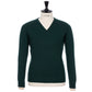 Pullover "Oxton Vee" aus feinem schottischen 1 Ply-Kaschmir