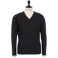 Sweater "Oxton Vee" made from fine Scottish 1 Ply Cashmere