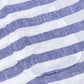 Edizione Speciale: Hemd-Jacke "Tenda da Sole Orizzontale" aus reinem Leinen - reine Handarbeit