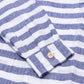 Edizione Speciale: Hemd-Jacke "Tenda da Sole Orizzontale" aus reinem Leinen - reine Handarbeit