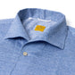 Poloshirt "Cinecittà" aus Leinen und Baumwolle - Handarbeit