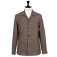 Sartoria Voglio exklusiv x MJ: Shirt-Jacke "Sahariana Sartoriale" aus reiner Wolle - reine Handarbeit