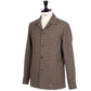 Sartoria Voglio exklusiv x MJ: Shirt-Jacke "Sahariana Sartoriale" aus reiner Wolle - reine Handarbeit