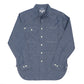 Hemd "Cigar-Shirt" aus japanischem Baumwoll-Chambray - Japanese Item