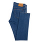Jeans "Luxury-Denim" aus weichem Baumwollmix - Handarbeit
