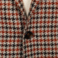 Jacket "Nuovo Pied de Poule" made of pure Cashmere—entirely handcrafted