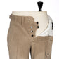 Trousers "Velluto Lusso" made of Cotton and Wool—entirely handmade