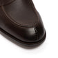 Limited Edition: Penny Loafer "Unlined Harrow" in French Calf-Suede - Hand-Sewn
