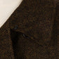 Mantel "FOU FOU II" aus japanischem Chevron-Tweed - Japanese Item