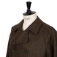 Mantel "FOU FOU II" aus japanischem Chevron-Tweed - Japanese Item