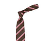 MJ Exclusive: Tie "Regimentals" made of pure Silk - hand-rolled