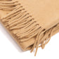 Scarf "Ripple Plain Stola" made of pure Scottish cashmere