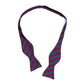 Bow-Tie "Regimentals" made from pure Silk - handmade