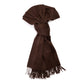 Scarf "Ripple Plain Stola" made of pure Scottish cashmere
