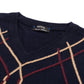 Pullover "Motivo Rombo" aus reinem Kaschmir - Handarbeit